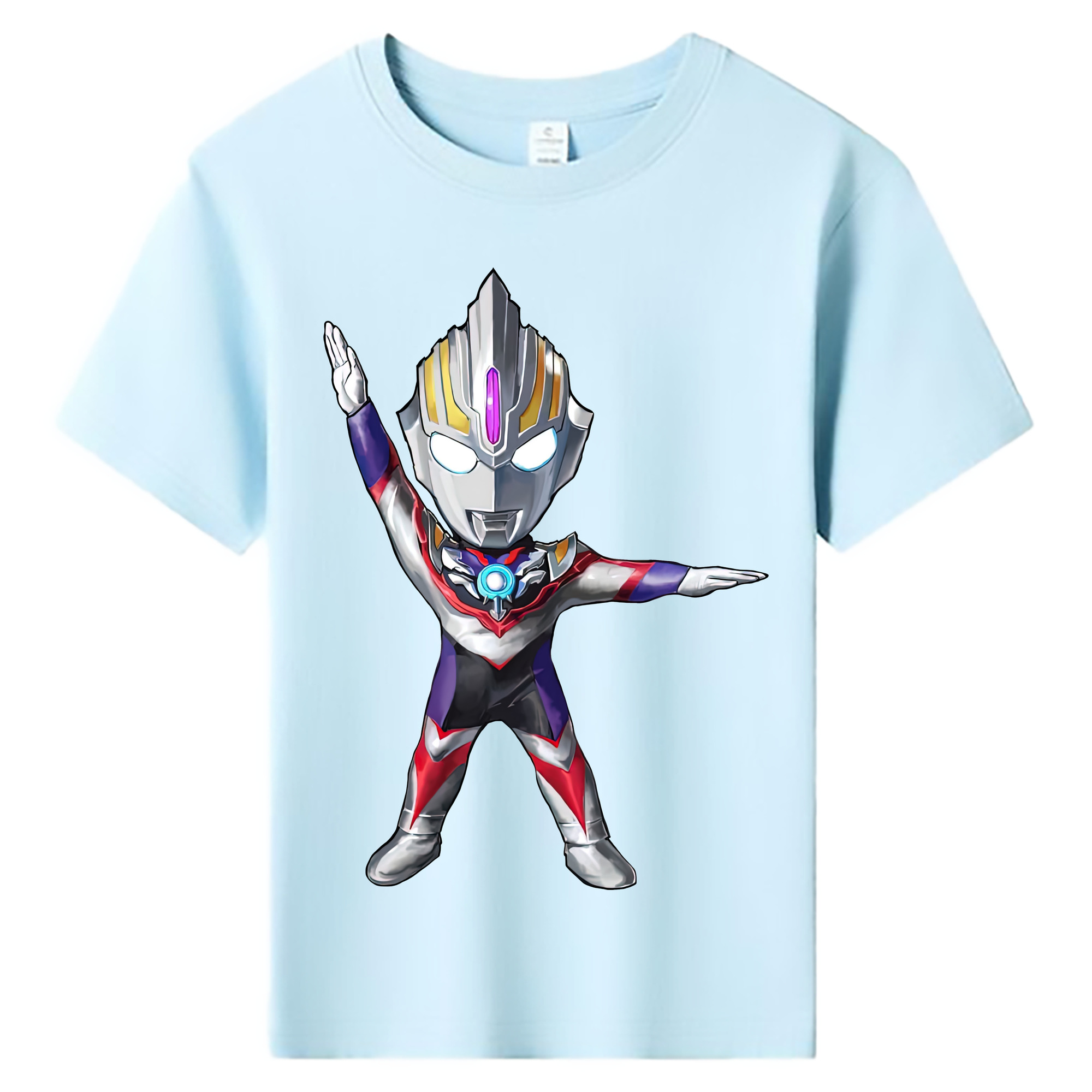 （画像用） ウルトラマン Ultraman 綿100％キッズTシャツ（フロントプリント）